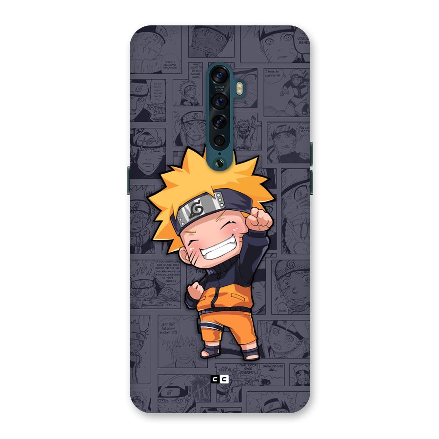 Cute Naruto Uzumaki Back Case for Oppo Reno2