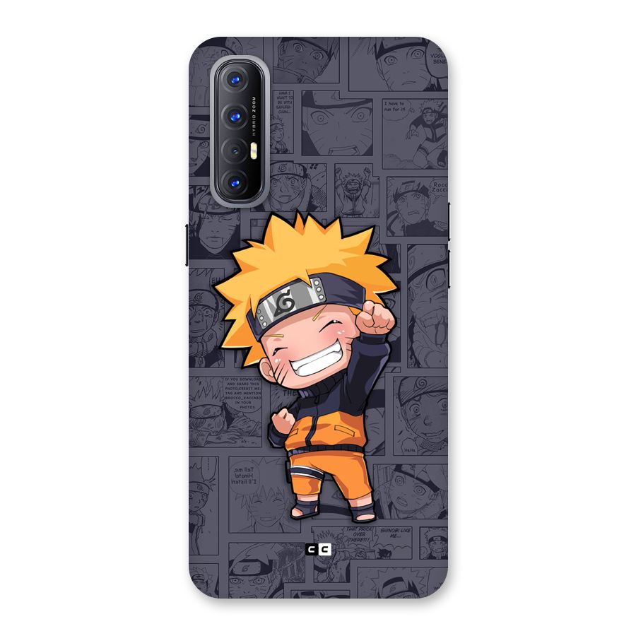 Cute Naruto Uzumaki Back Case for Oppo Reno3 Pro