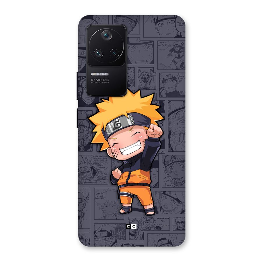 Cute Naruto Uzumaki Back Case for Poco F4 5G