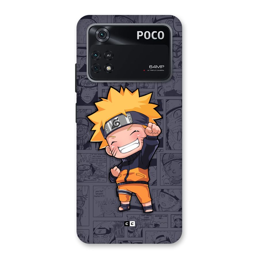 Cute Naruto Uzumaki Back Case for Poco M4 Pro 4G