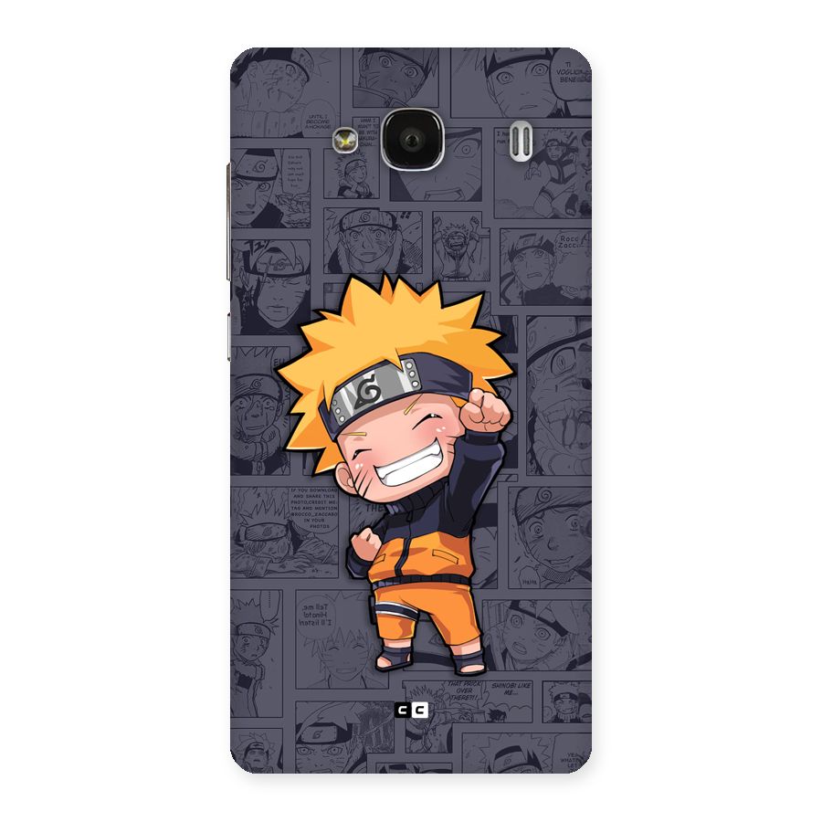 Cute Naruto Uzumaki Back Case for Redmi 2