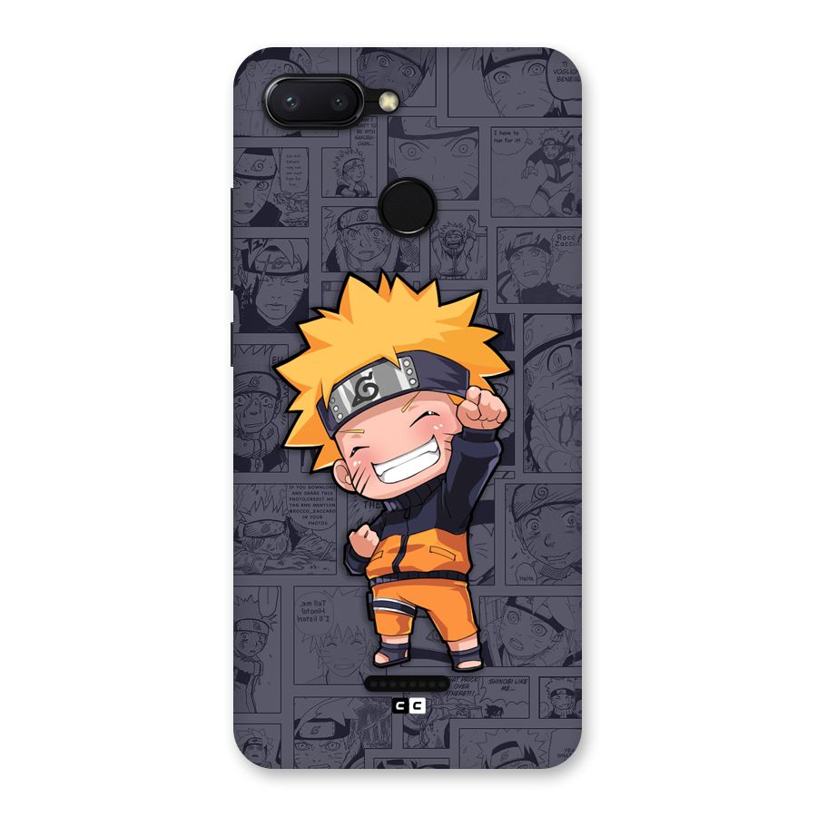 Cute Naruto Uzumaki Back Case for Redmi 6