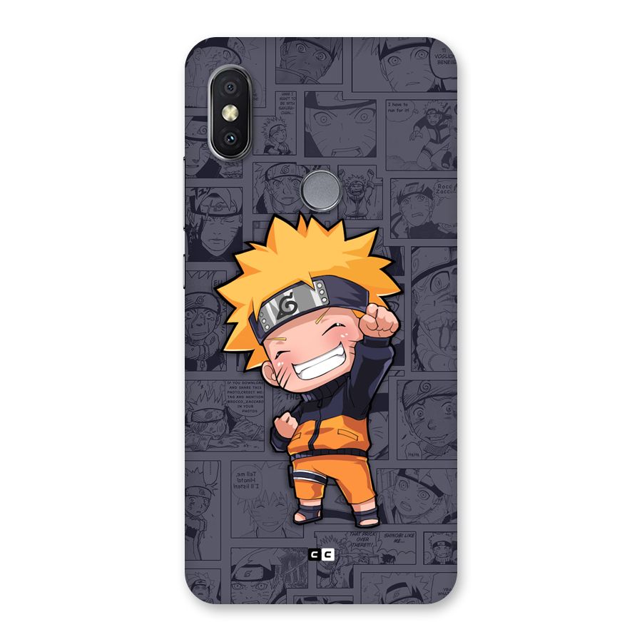 Cute Naruto Uzumaki Back Case for Redmi Y2