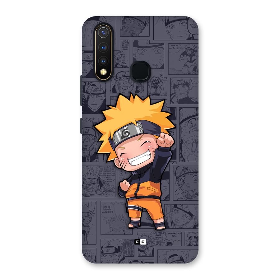 Cute Naruto Uzumaki Back Case for Vivo U20