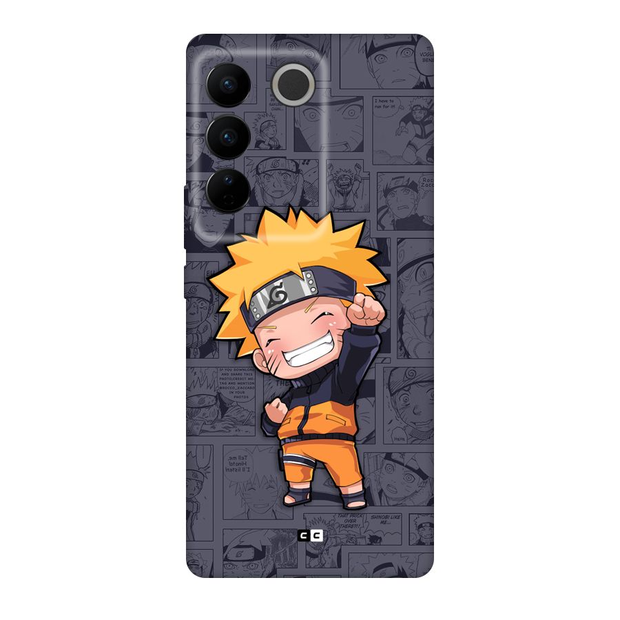 Cute Naruto Uzumaki Back Case for Vivo V27