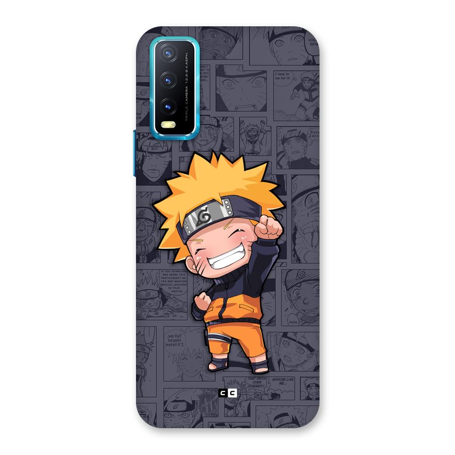 Cute Naruto Uzumaki Back Case for Vivo Y20A