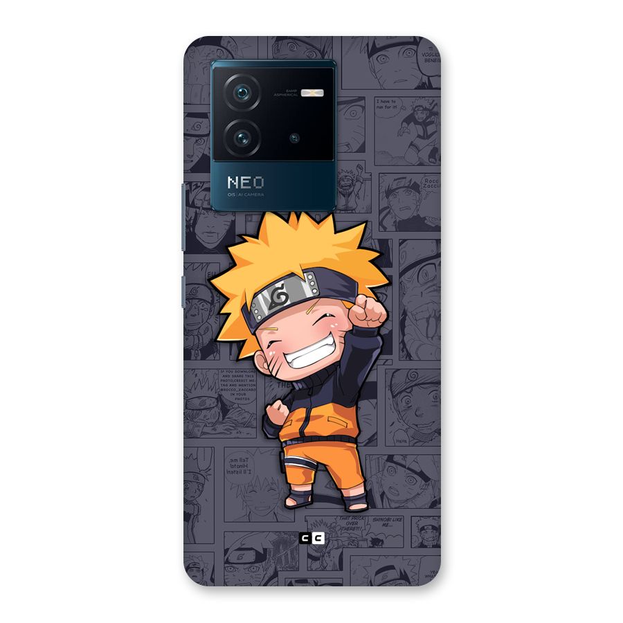 Cute Naruto Uzumaki Back Case for Vivo iQOO Neo 6 5G