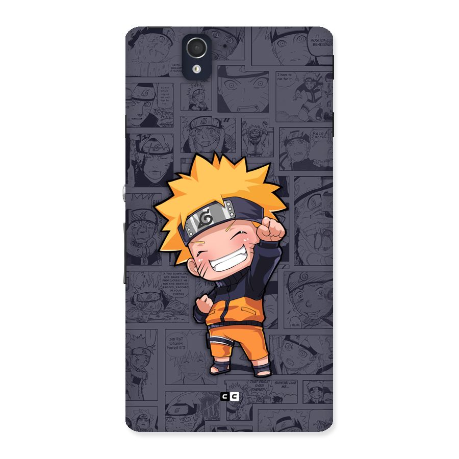 Cute Naruto Uzumaki Back Case for Xperia Z