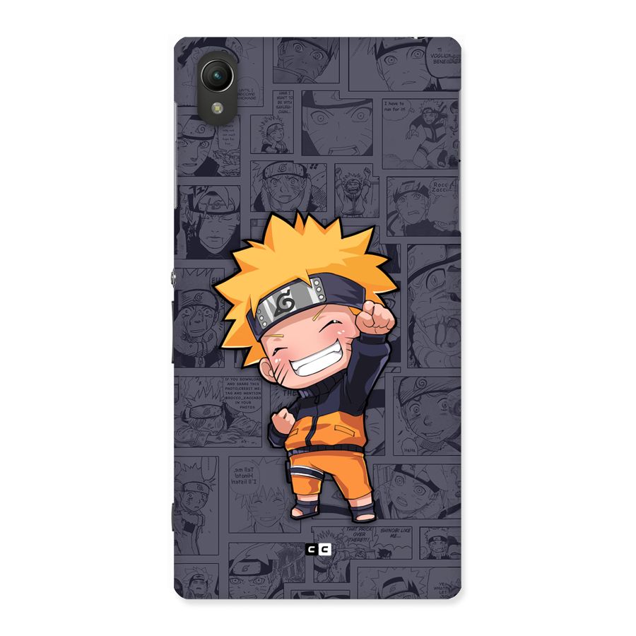Cute Naruto Uzumaki Back Case for Xperia Z1