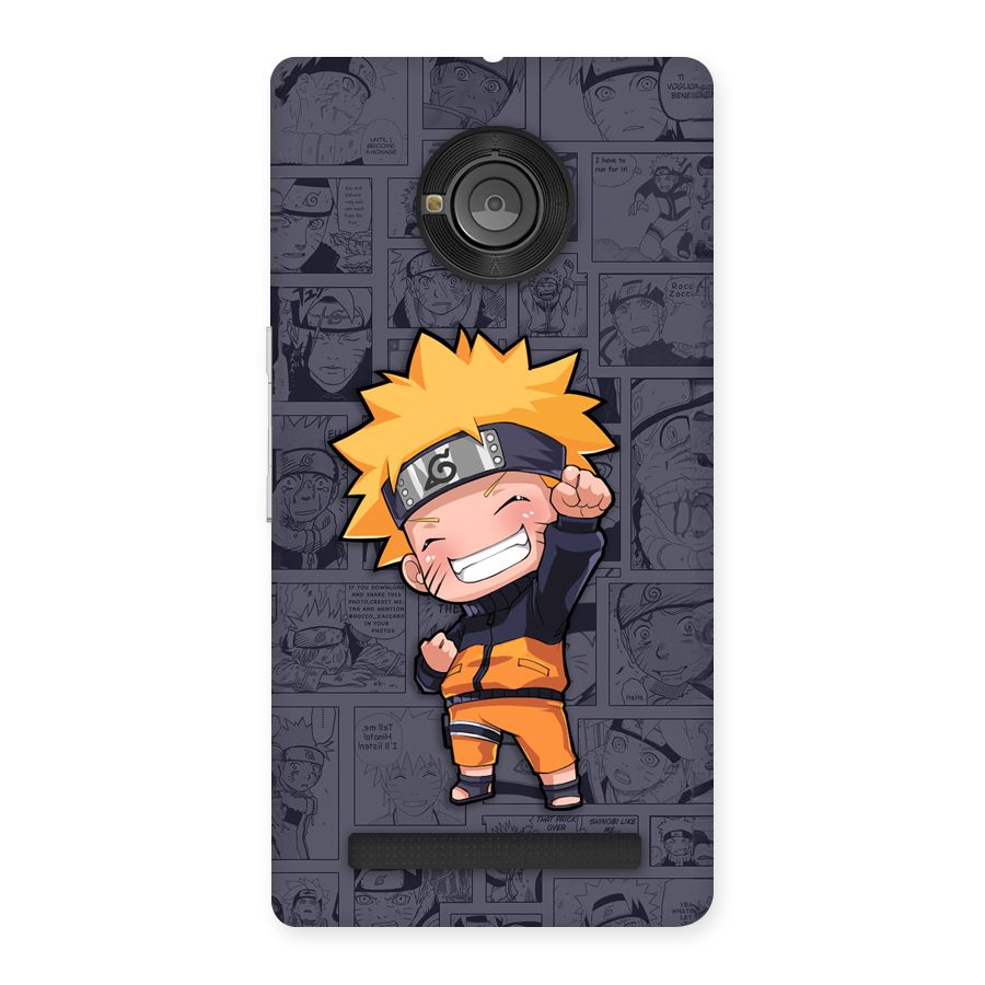 Cute Naruto Uzumaki Back Case for Yuphoria