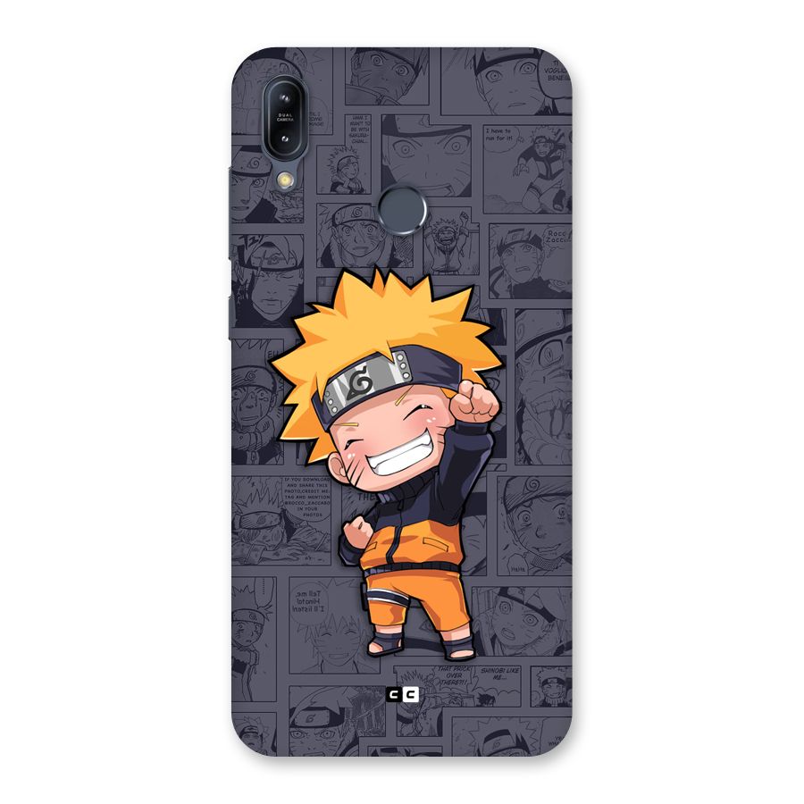 Cute Naruto Uzumaki Back Case for Zenfone Max M2