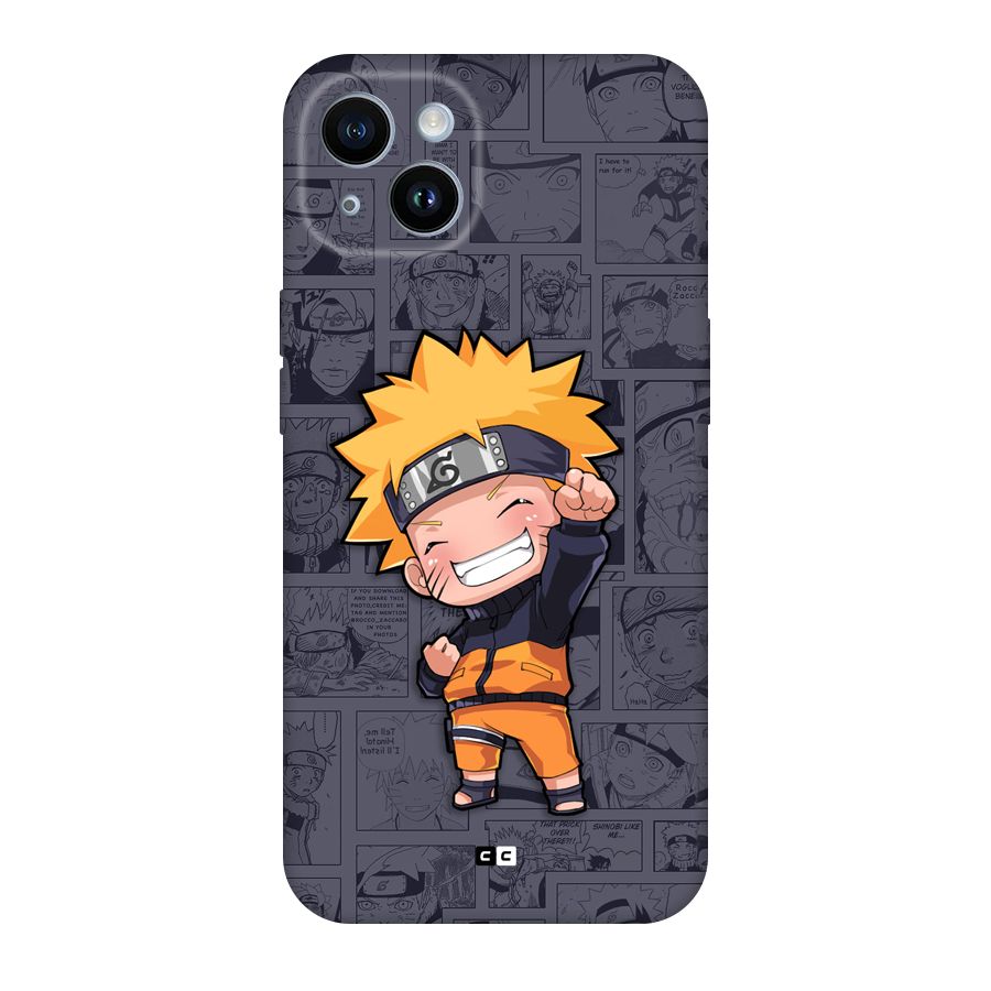 Cute Naruto Uzumaki Back Case for iPhone 14