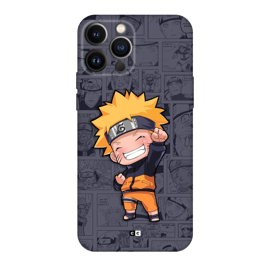 Cute Naruto Uzumaki Back Case for iPhone 13 Pro Max