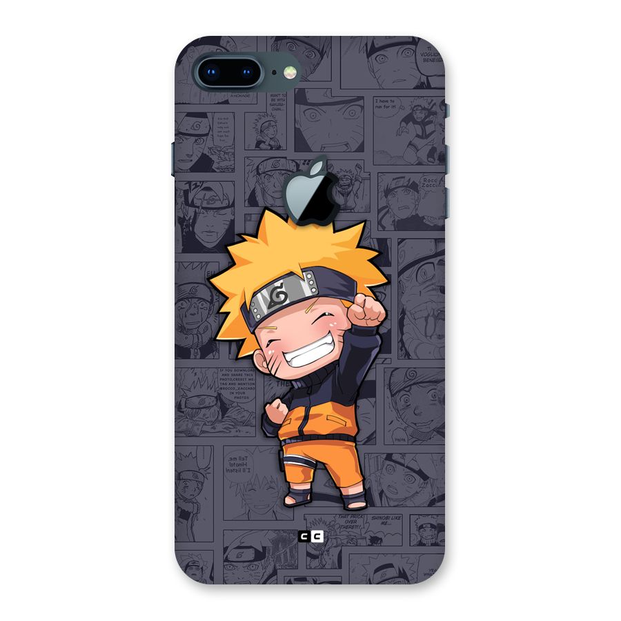 Cute Naruto Uzumaki Back Case for iPhone 7 Plus Apple Cut