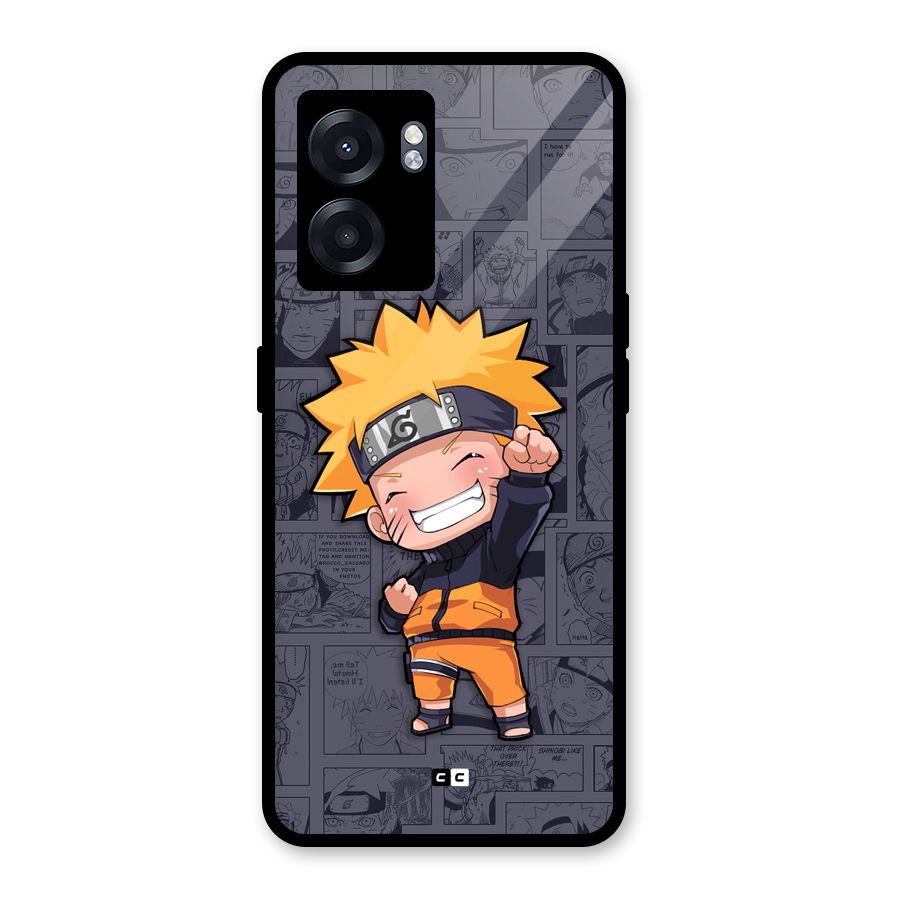 Cute Naruto Uzumaki Glass Back Case for Realme Narzo 50 5G