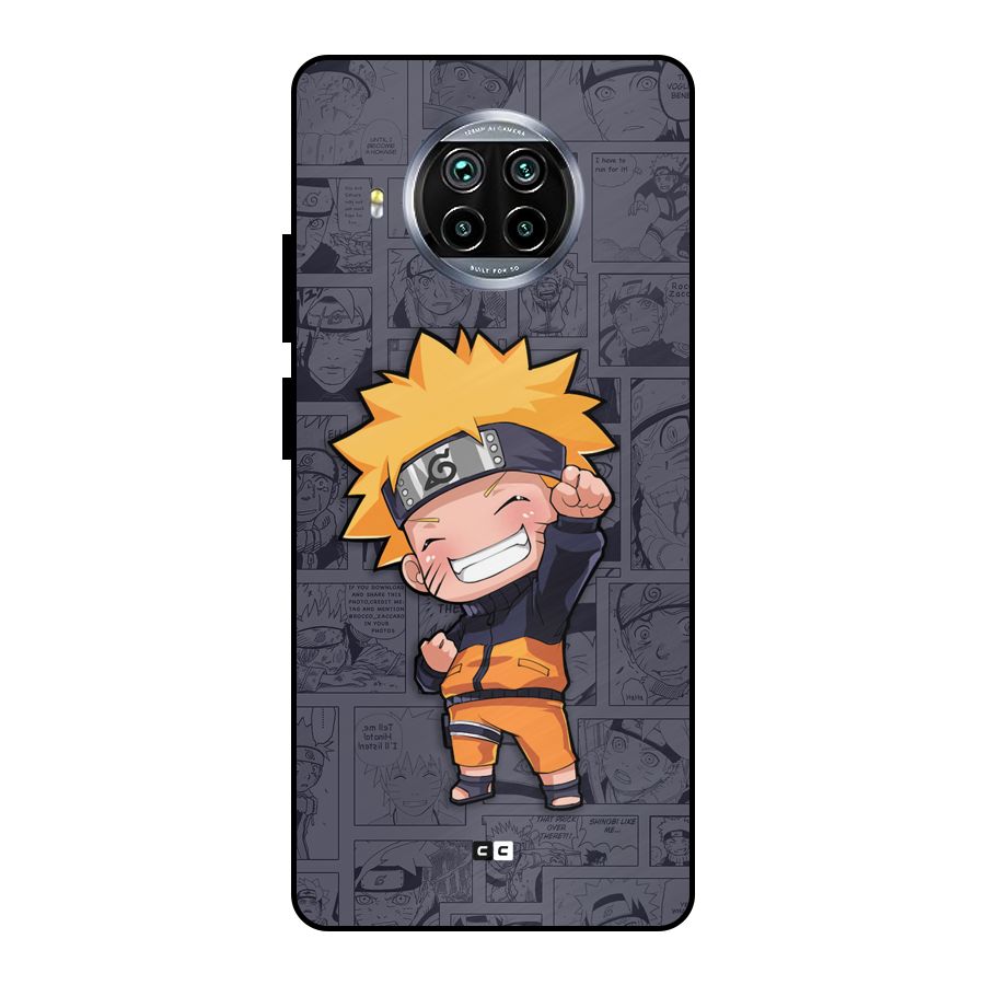 Cute Naruto Uzumaki Metal Back Case for Mi 10i