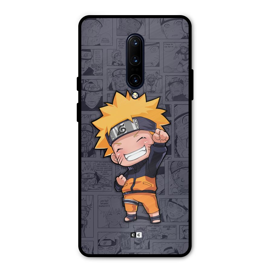 Cute Naruto Uzumaki Metal Back Case for OnePlus 7 Pro