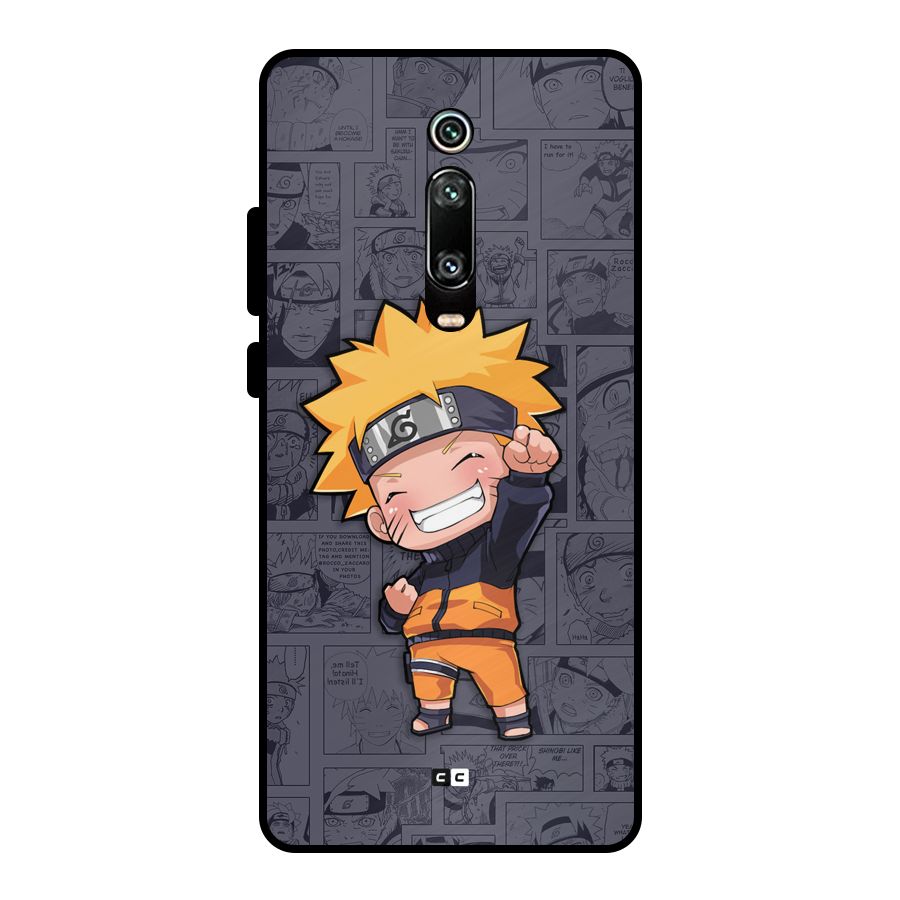 Cute Naruto Uzumaki Metal Back Case for Redmi K20