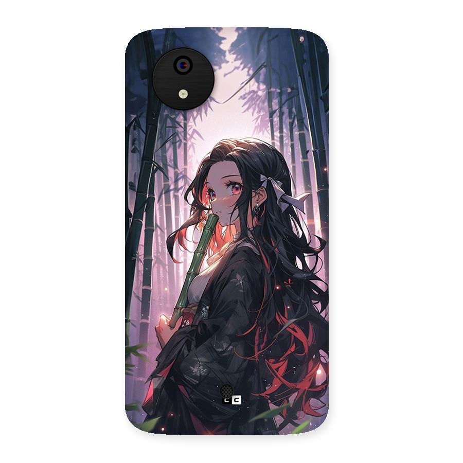 Cute Nezuko Back Case for Canvas A1  AQ4501