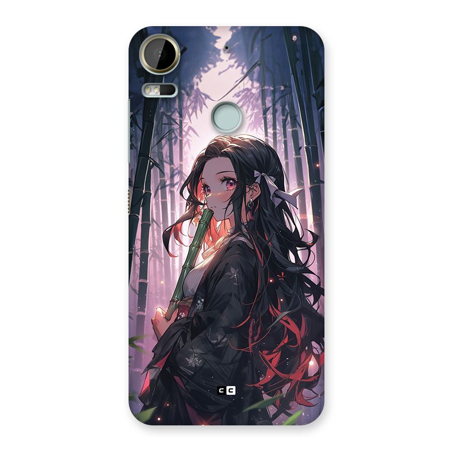 Cute Nezuko Back Case for Desire 10 Pro