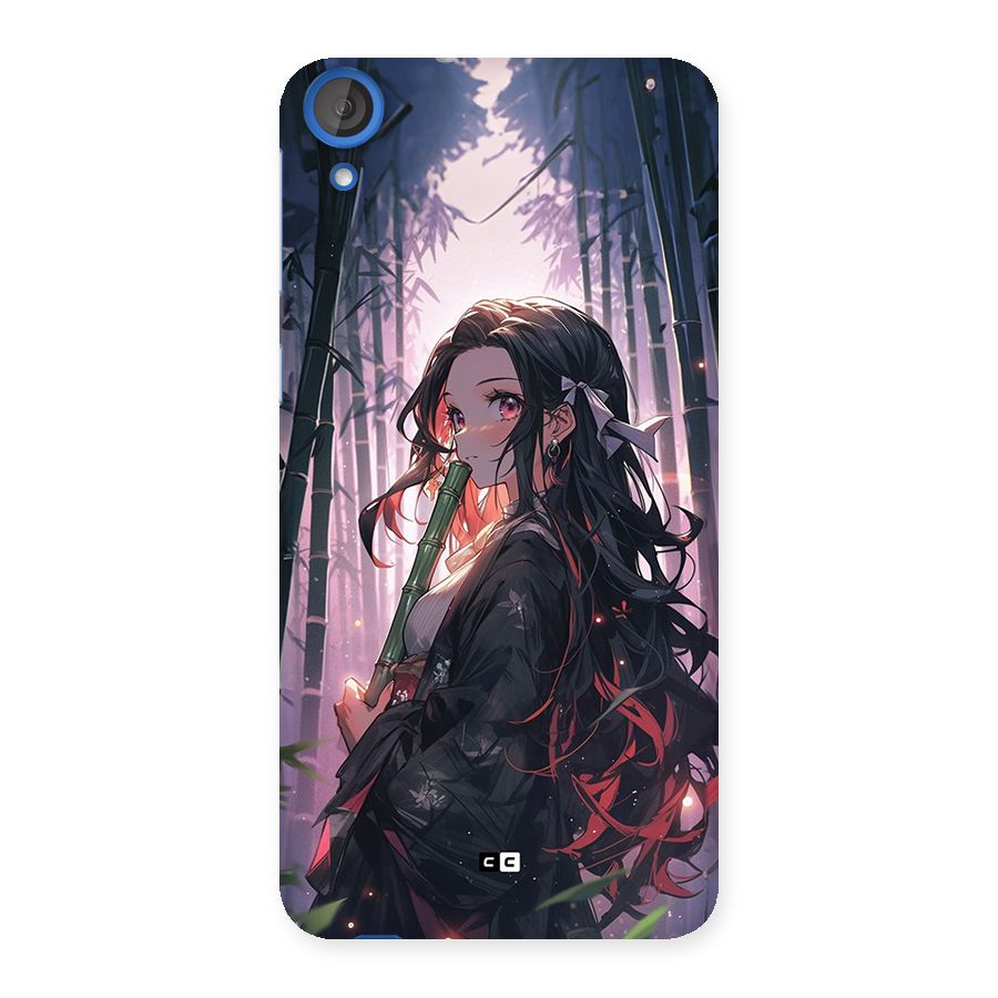 Cute Nezuko Back Case for Desire 820s