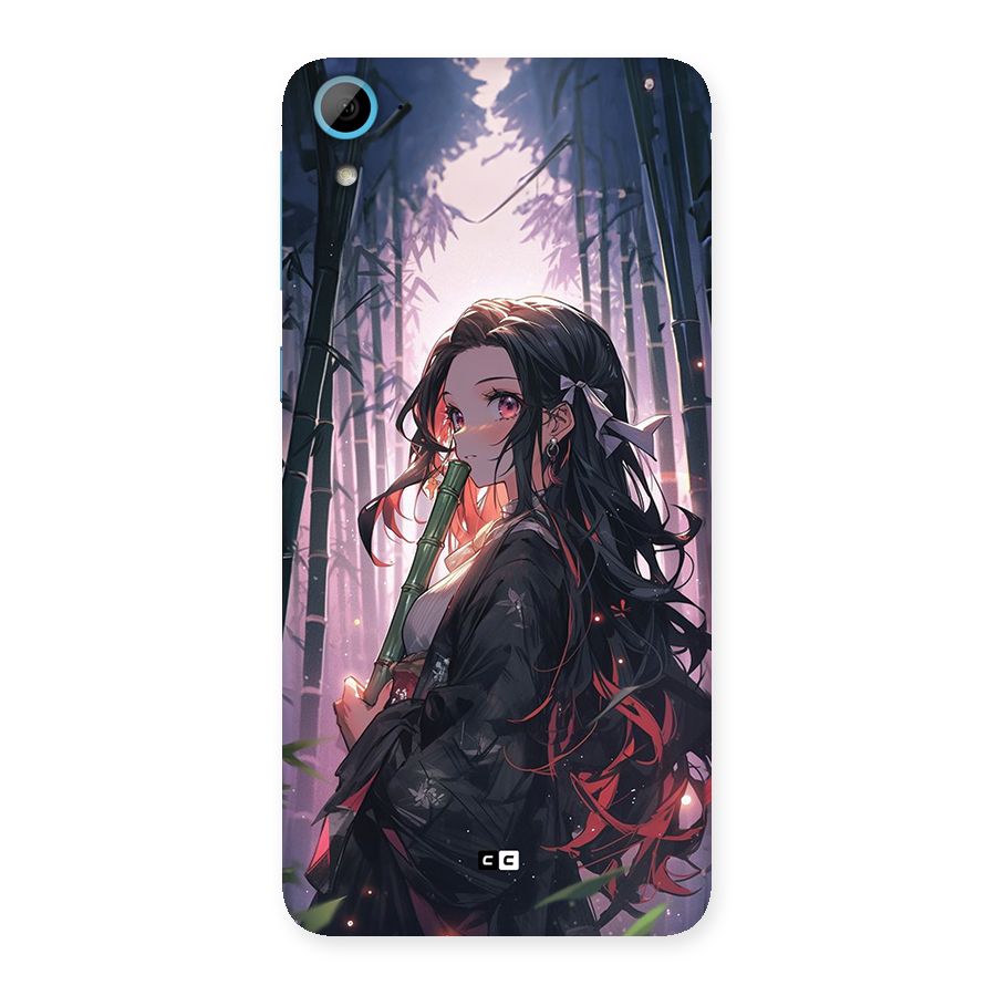 Cute Nezuko Back Case for Desire 826