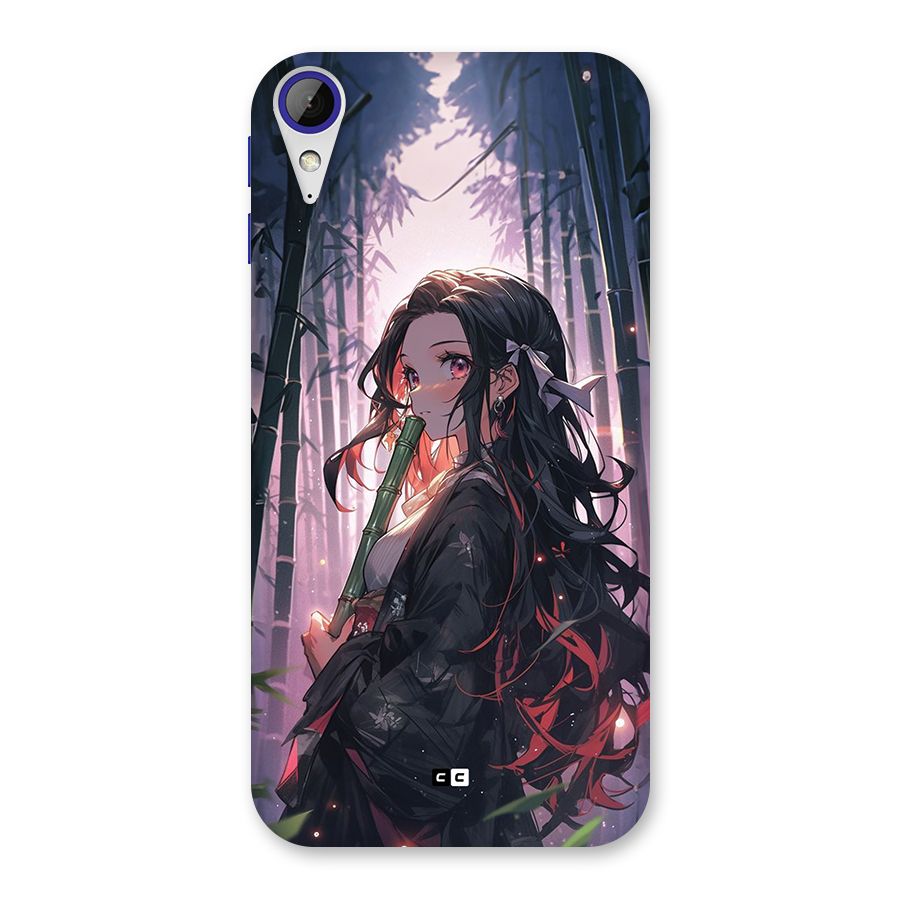 Cute Nezuko Back Case for Desire 830