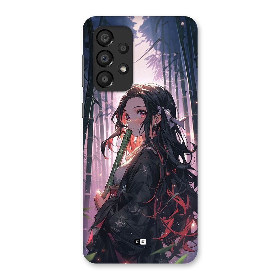 Cute Nezuko Back Case for Galaxy A33 5G