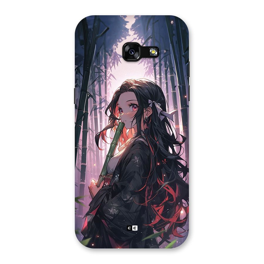 Cute Nezuko Back Case for Galaxy A5 2017