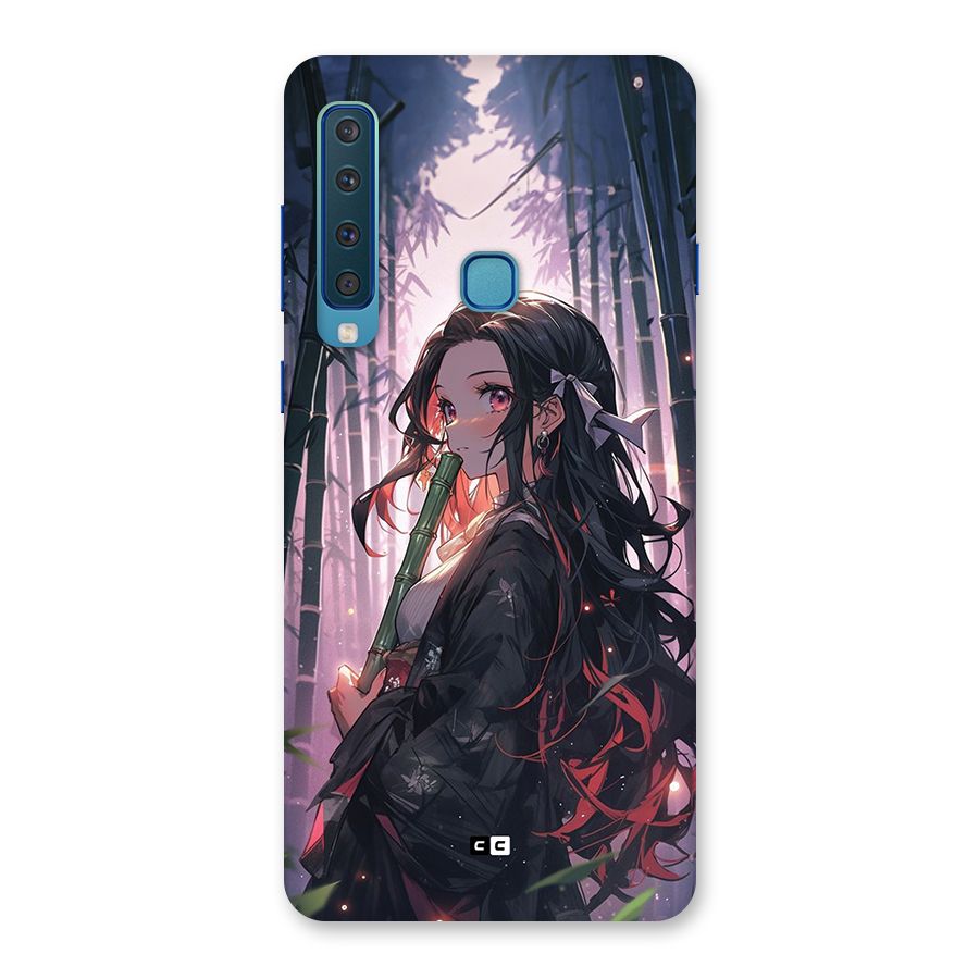 Cute Nezuko Back Case for Galaxy A9 (2018)