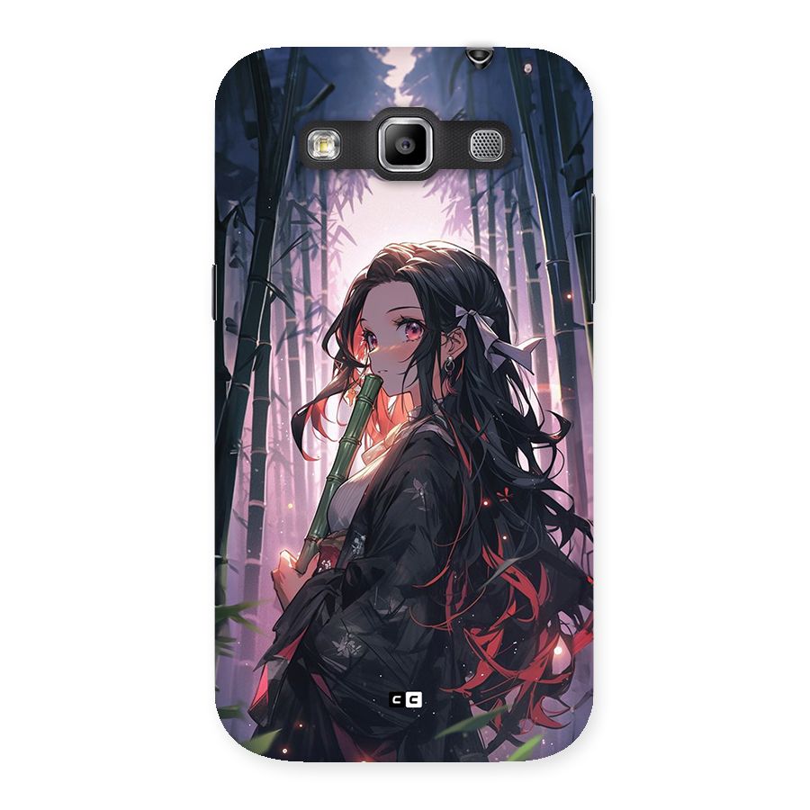 Cute Nezuko Back Case for Galaxy Grand Quattro