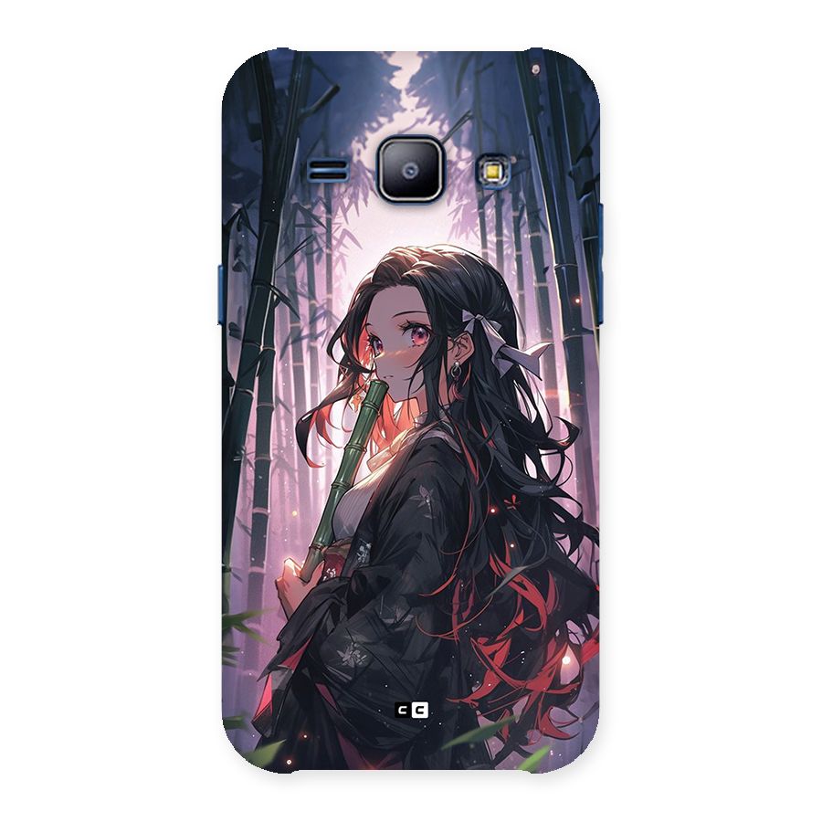 Cute Nezuko Back Case for Galaxy J1