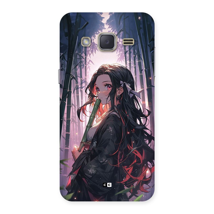 Cute Nezuko Back Case for Galaxy J2