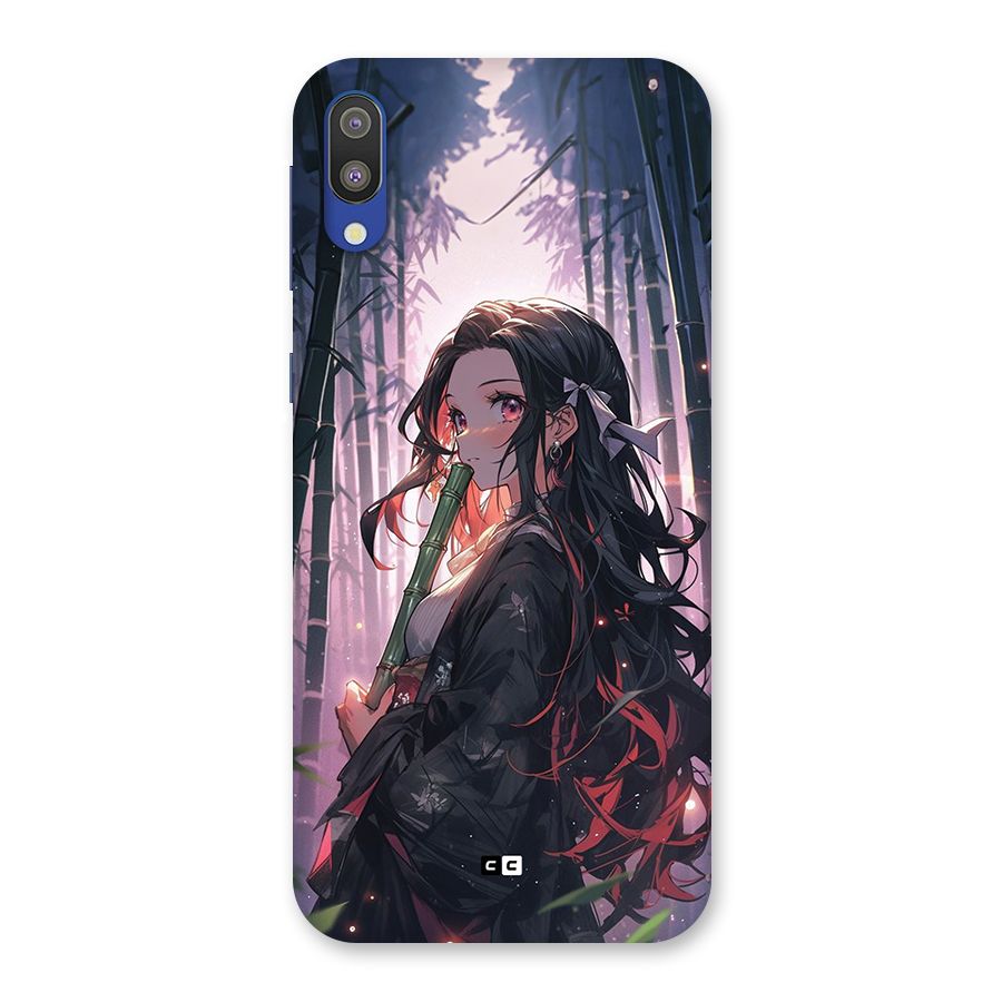 Cute Nezuko Back Case for Galaxy M10