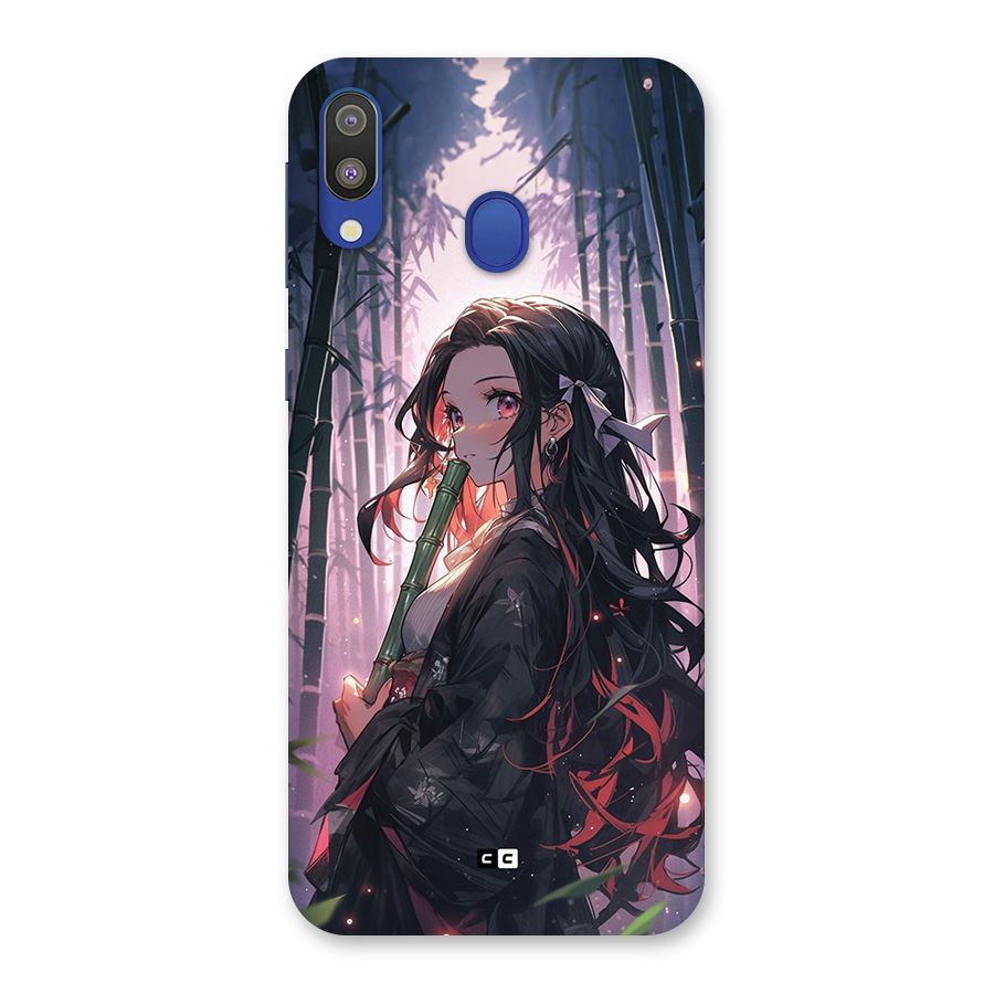 Cute Nezuko Back Case for Galaxy M20