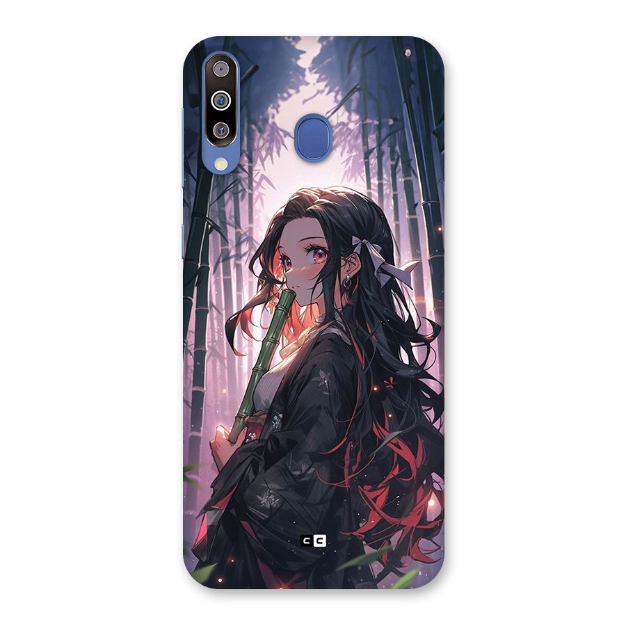 Cute Nezuko Back Case for Galaxy M30