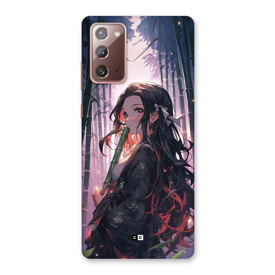 Cute Nezuko Back Case for Galaxy Note 20