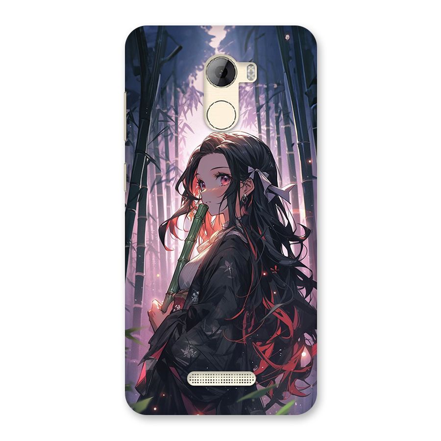 Cute Nezuko Back Case for Gionee A1 LIte