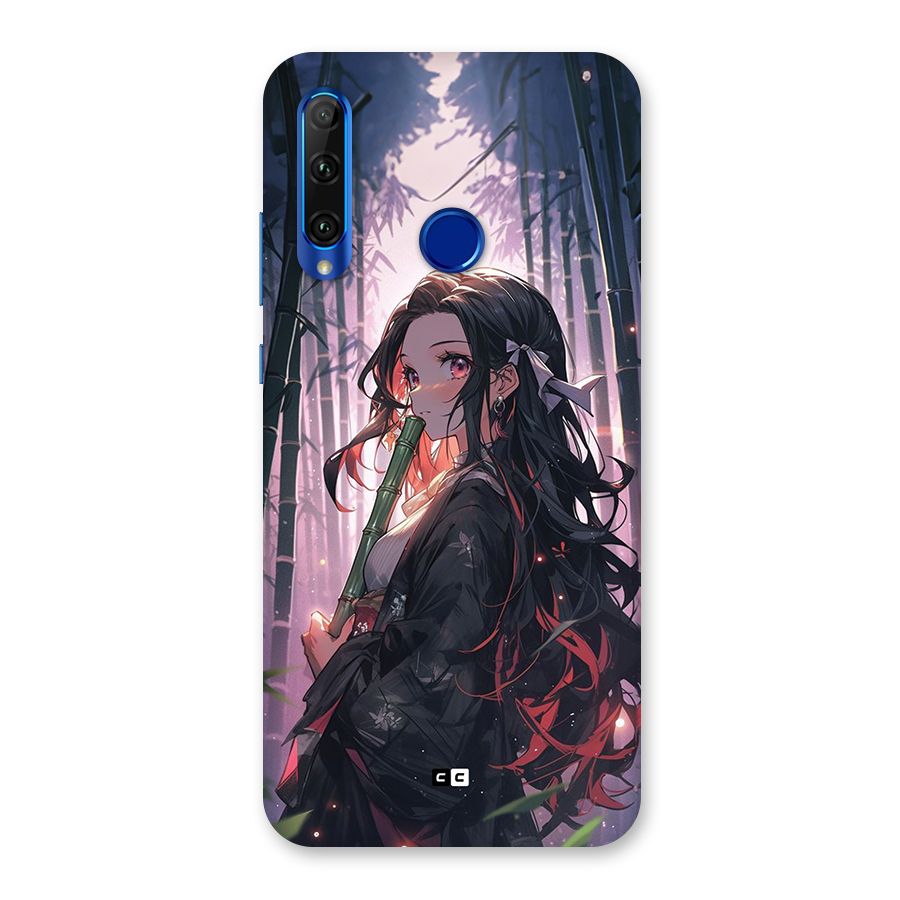 Cute Nezuko Back Case for Honor 20i