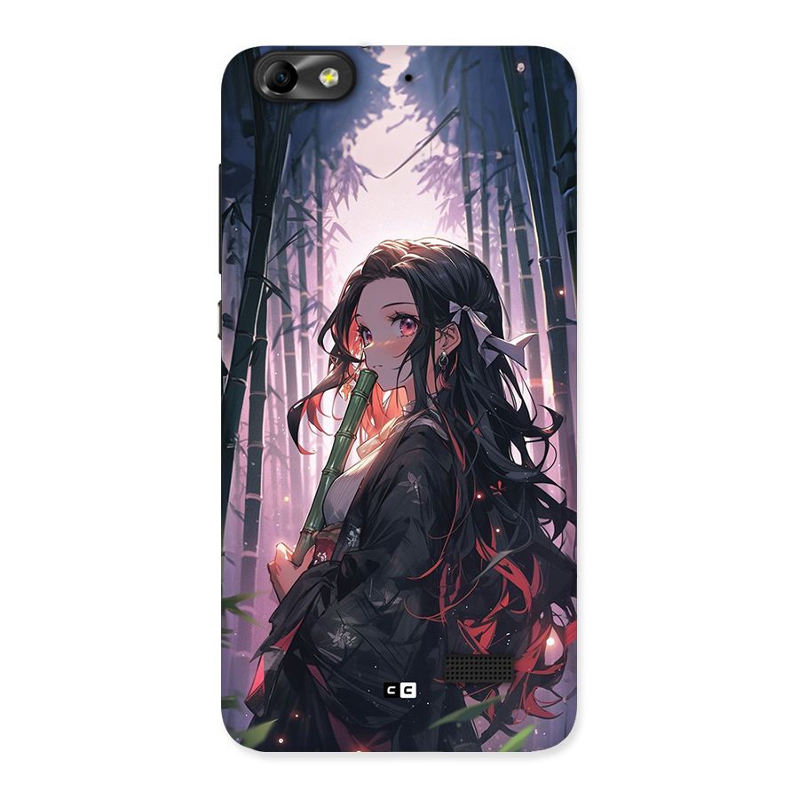 Cute Nezuko Back Case for Honor 4C