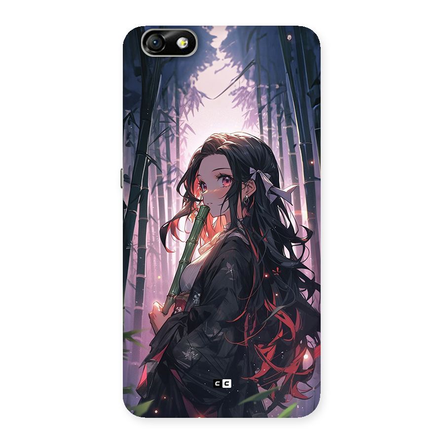Cute Nezuko Back Case for Honor 4X