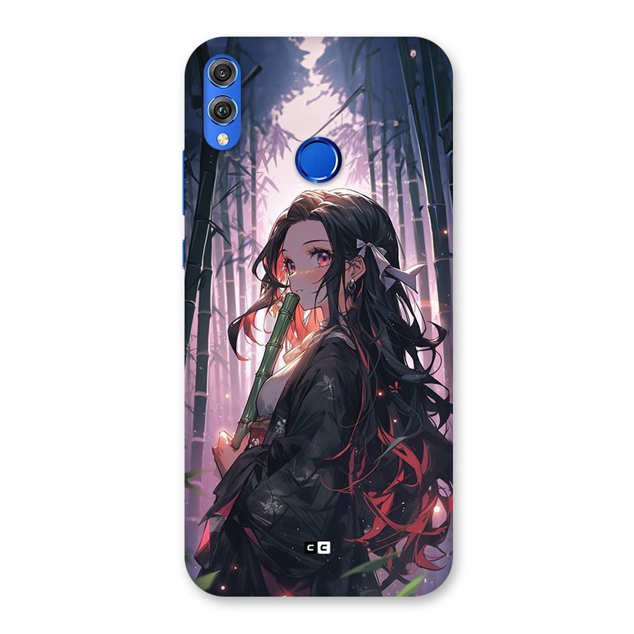 Cute Nezuko Back Case for Honor 8X