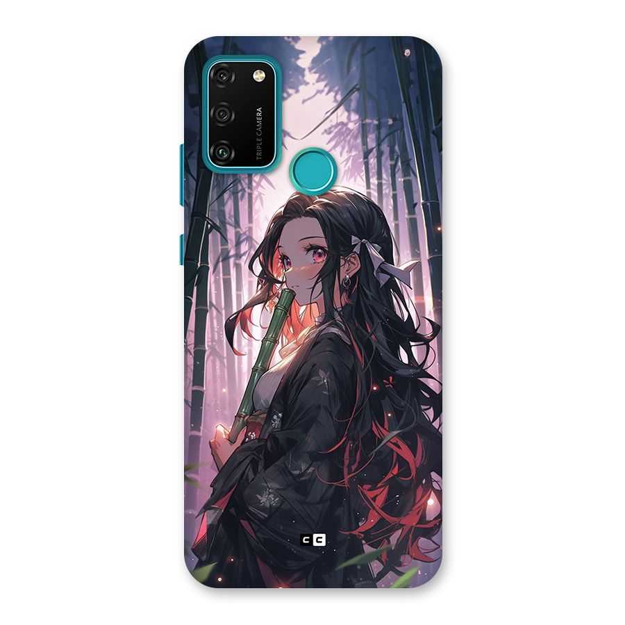 Cute Nezuko Back Case for Honor 9A