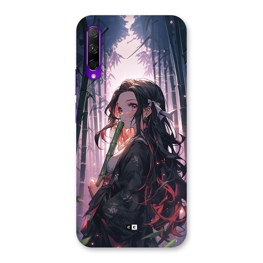 Cute Nezuko Back Case for Honor 9X Pro