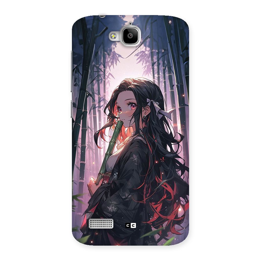 Cute Nezuko Back Case for Honor Holly