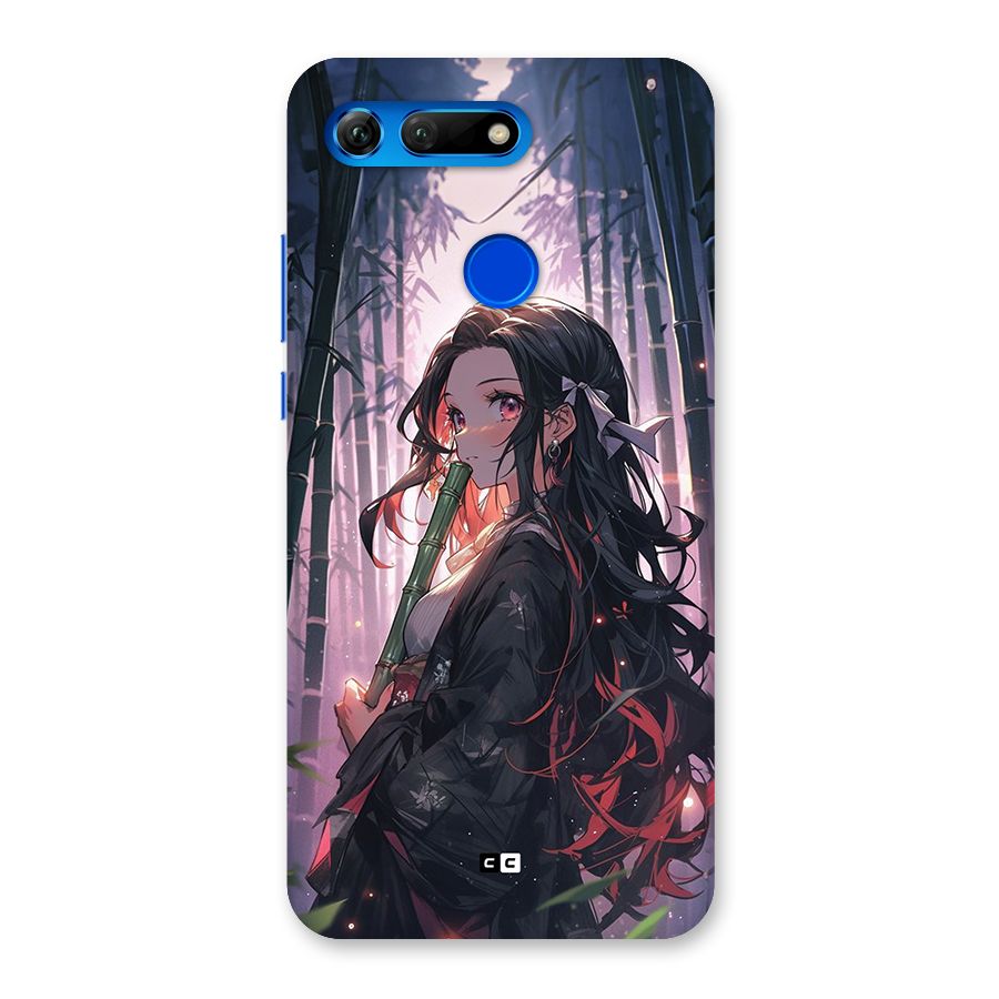 Cute Nezuko Back Case for Honor View 20