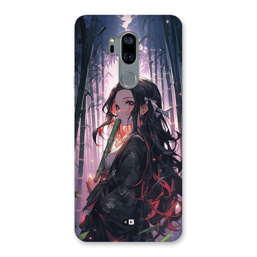 Cute Nezuko Back Case for LG G7