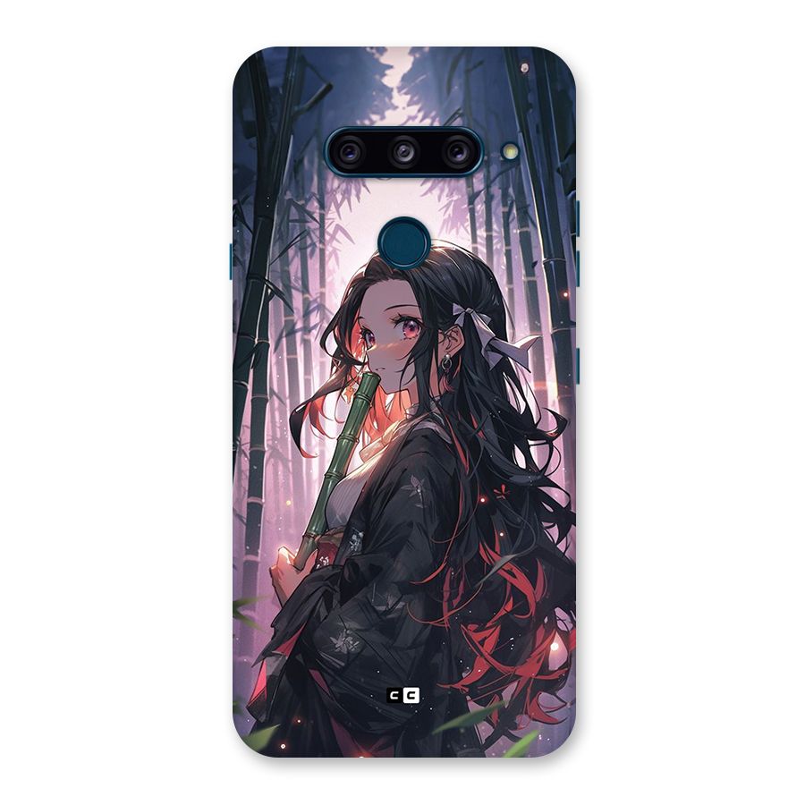 Cute Nezuko Back Case for LG  V40 ThinQ