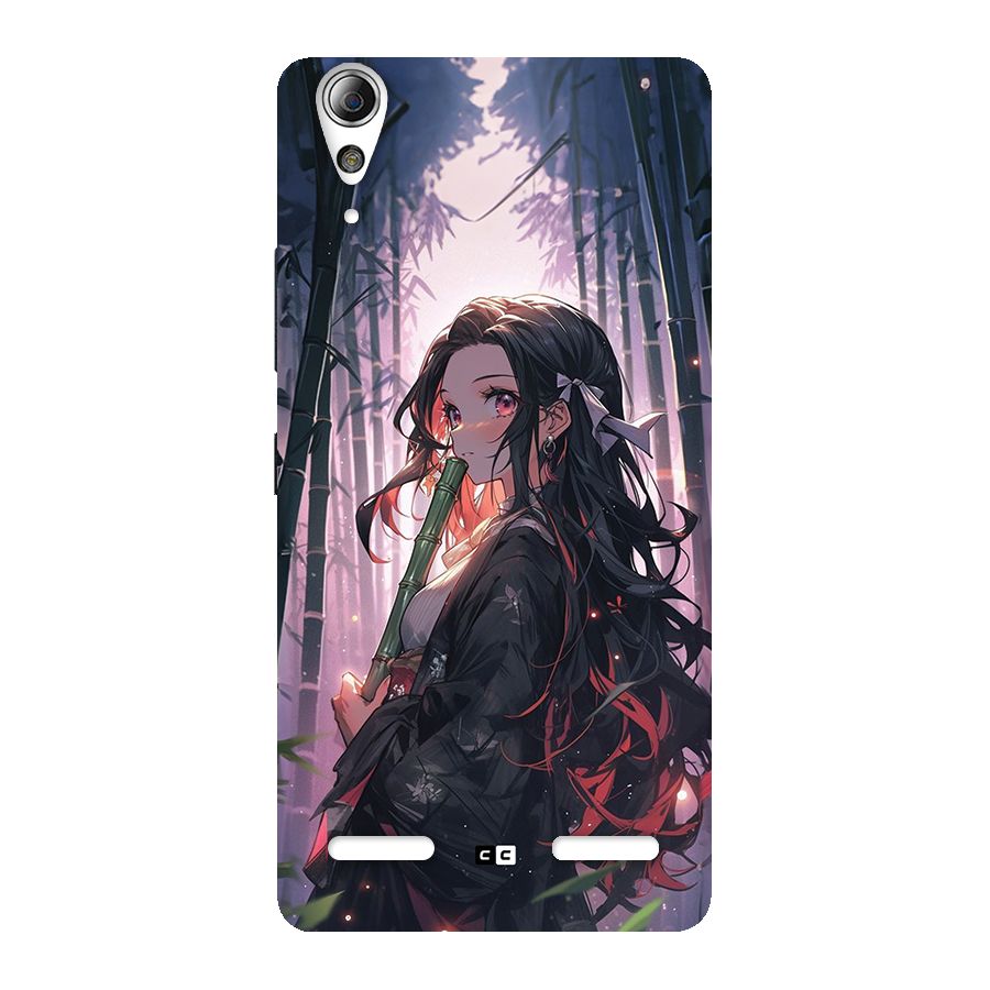 Cute Nezuko Back Case for Lenovo A6000