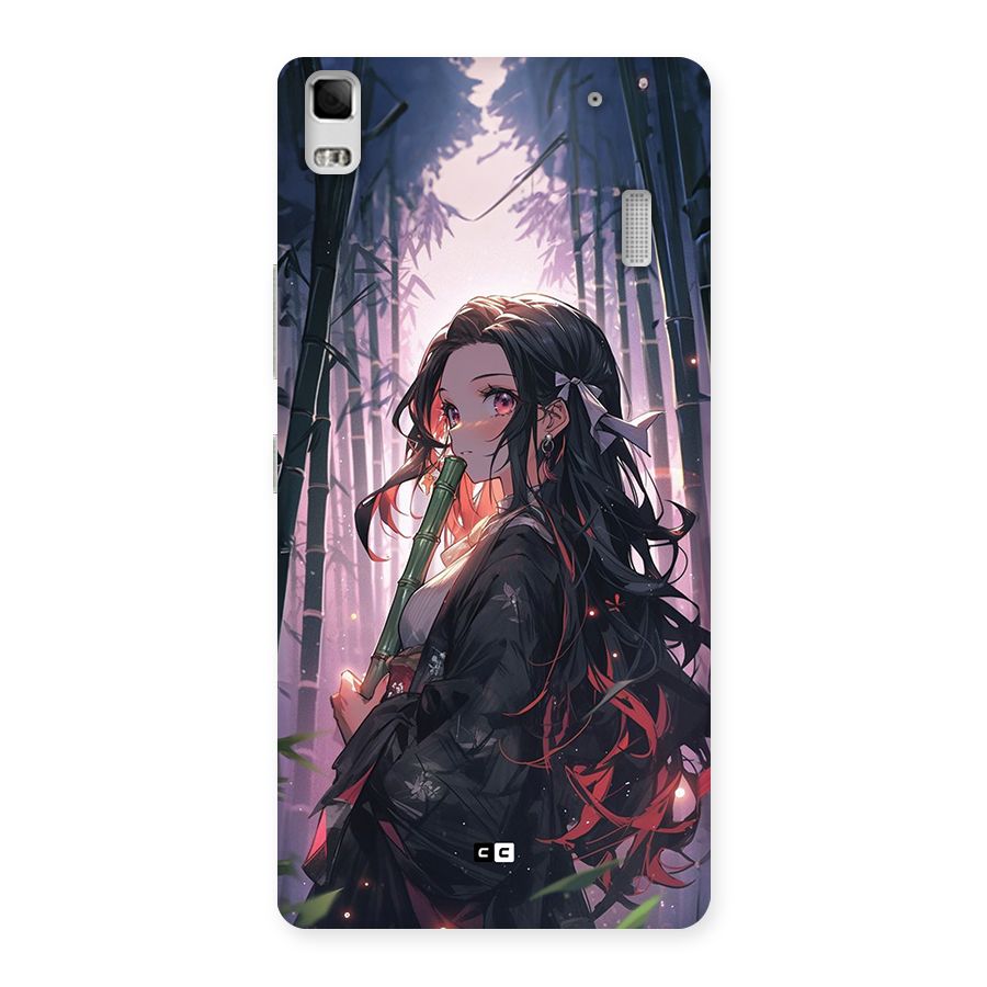 Cute Nezuko Back Case for Lenovo A7000